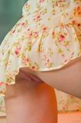 Nastya doesn't care for panties, either (HD)