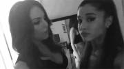 Ariana Grande kissing