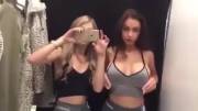 Playing in the dressing room