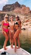 Meghan Tierney (snowboarder), Rachel Mincemeyer and Robin Bone (pole vaulter)