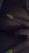 Making my hole well with my finger