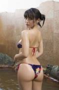 In the onsen with Saya Kataoka 