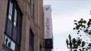 Chelsea Handler walking by topless in front of Twitter offices!