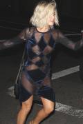 Julianne Hough See-Thru Dress (first nipple peek!)