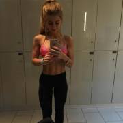 In the locker room
