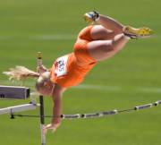 Great view of the pole vault (x-post from /r/girlsplayingsports)