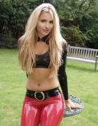 Red pants
