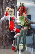 Harley Quinn and Poison Ivy