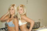 Blondes in bras