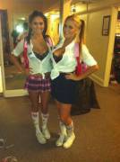 Schoolgirls.