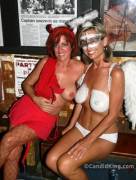 Devil and angel