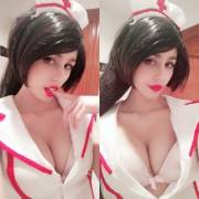 Nurse Akali selfies from League of Legends! - Kate Key (self)