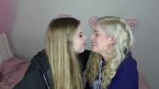 Lesbians Kissing