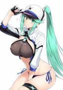 Pneuma dressed like MHXX