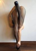 Love fishnets!