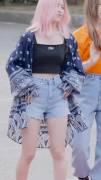 ITZY - Ryujin visible pokies