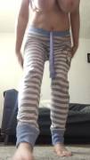 Feeling playful in my pjs...