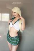 Slytherin School Girl- OC by Kate Key (self)