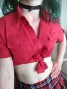 [F19] Do you like the choker and pigtails Daddy? &lt;3