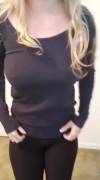 Dropping everything after work, including my clothes :)