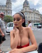 City boobs show