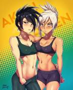 Akali and Riven (teamsummoner)