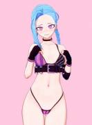 Jinx Blushing (ouya) [3d model]