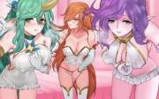 "Pajama" Guardian Soraka, Miss Fortune, and Janna [Pd]