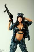 Karen Sakai (cosplayer) was prior US Navy