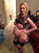 pregnant blonde