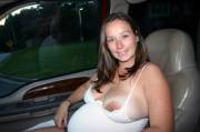 pregnant exhibitionist