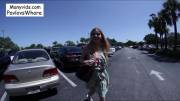Public Cum Walk at the Mall (w/ sound) - Cloe Palmer