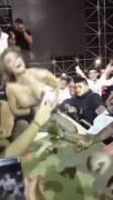 Stripper Fights Off The Gropers Grabbing Her Titties and Twat