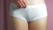 Pussy Close Up White Panties Cameltoe