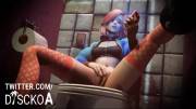 D.Va in the club bathroom [Discko] (Overwatch)
