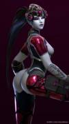 Spider Widowmaker looking lewd (Mavixtious)