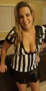My Halloween Cleavage Contest Entry
