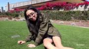 Exposes Her Tight Asian Pussy