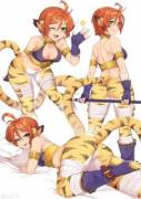 Did someone say tiger girl?