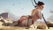 Rey's ass done right. (DrDabblur)