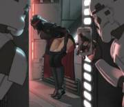 Trilla leaves bathroom door unlcoked (_____) [Star Wars] [Jedi Fallen Order]