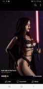 The dark side is strong with this one