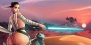 Jedi Rey [loiclebertart]