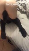 Had some fun showing off my tail the other night (f)