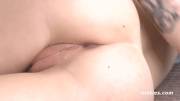 Perfect Lia giving herself a 