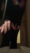 Daddy can't get enough o[f] my golden nectar. [Piss](Sound in comments.)