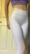 Hope my spotter at the gym enjoyed the view. Now I'm wet &amp; ready to [f]uck.