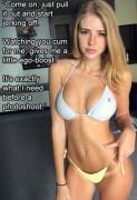 The little ego boost she needs. [joi] [femdom]