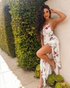 sideboob in a dress