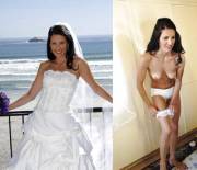 Bride on &amp; off